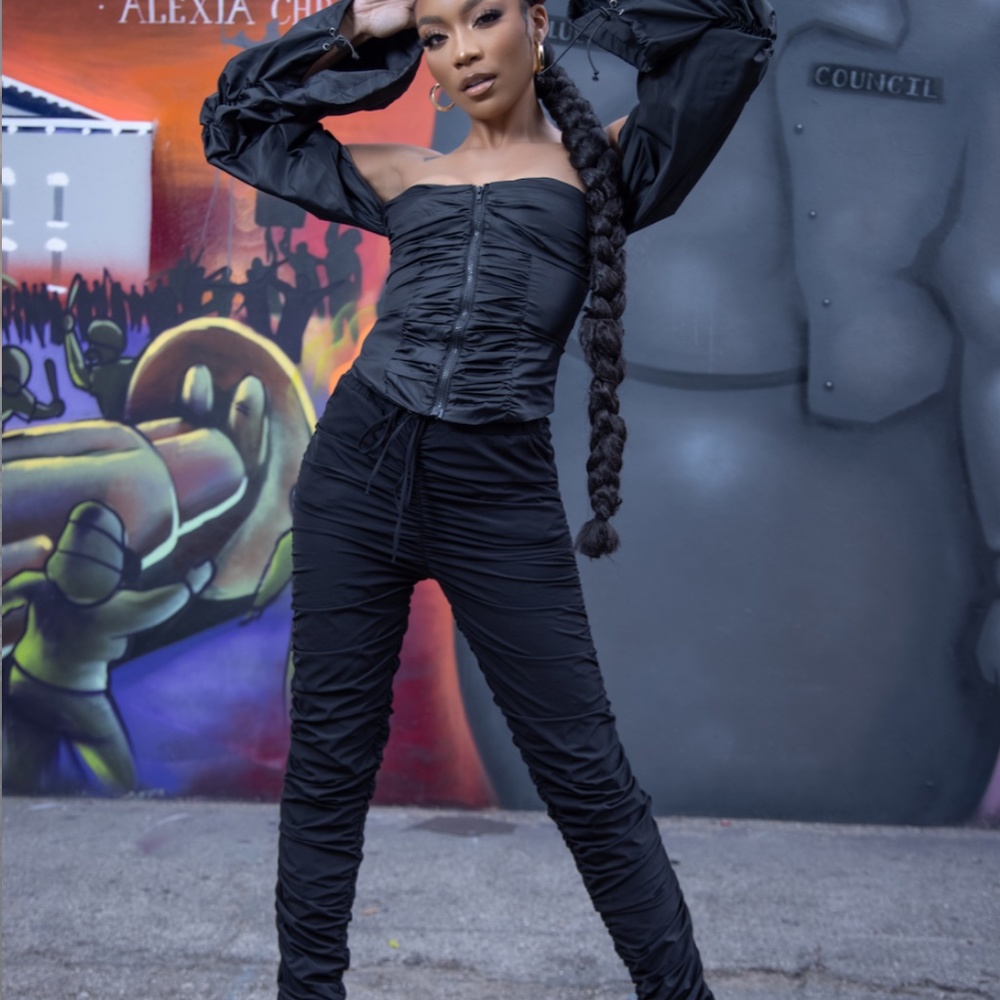 Irregular Exposure Sexy Corset/Windbreaker